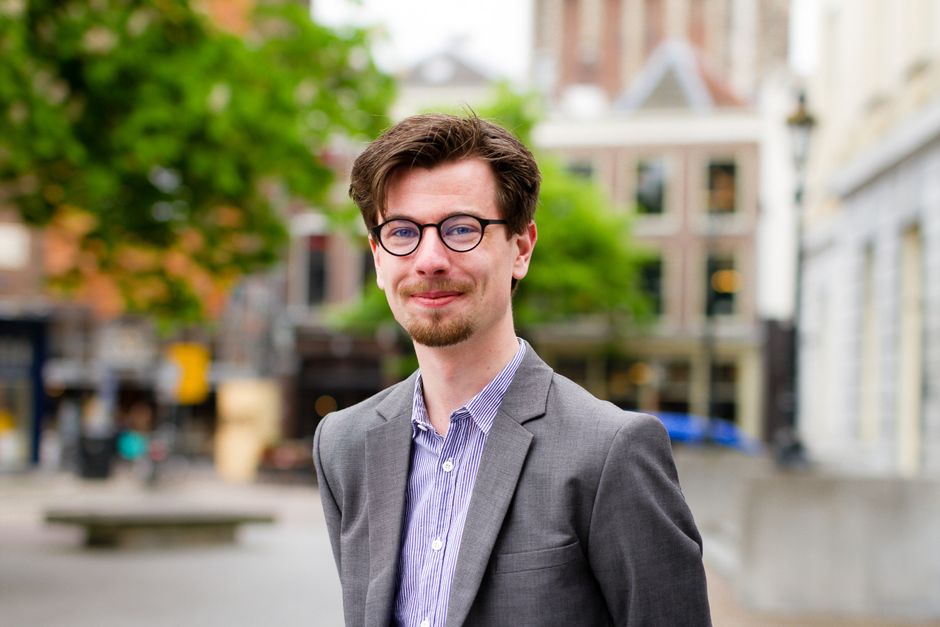Tim Homan gekozen tot nieuwe lijsttrekker Student & Starter Foto AD.nl