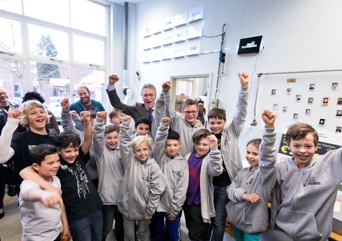 Tech Playgrounds in Eindhoven met burgemeester Jorritsma (archieffoto).