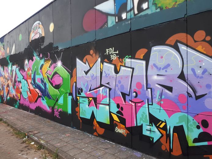 De vierde Graffiti Jam gaat in The Loods aan de  Oostelijkehavendijk in Roosendaal weer groter worden.. Foto Alfred de Bruin