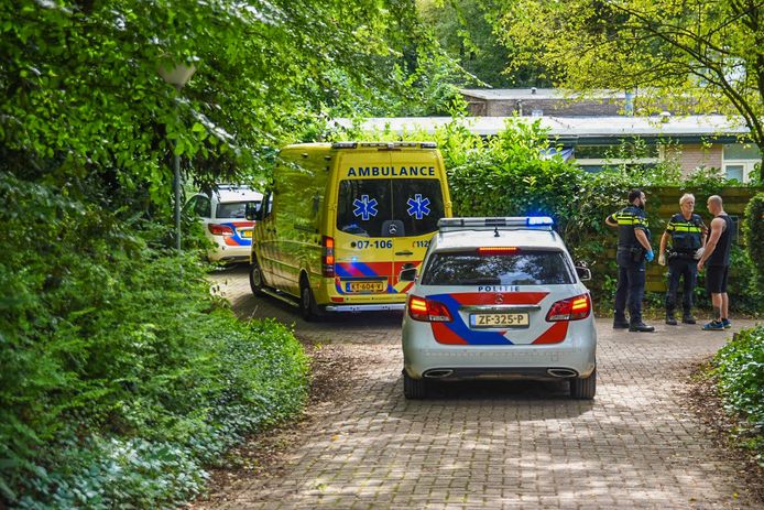De plek waar de steekpartij plaatsvond
