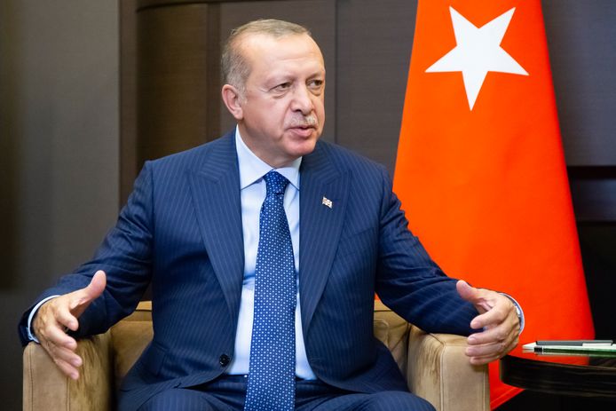 Turks president Recep Tayyip Erdogan.