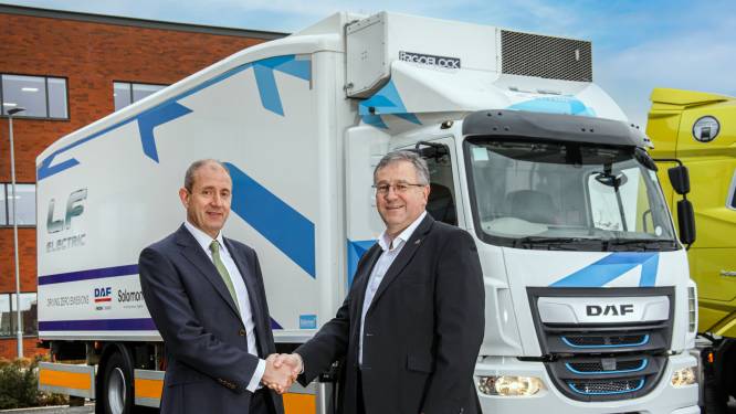 DAF scoort toporder in Engeland: 1500 trucks, waarvan 75 elektrische voertuigen voor Brits leasebedrijf