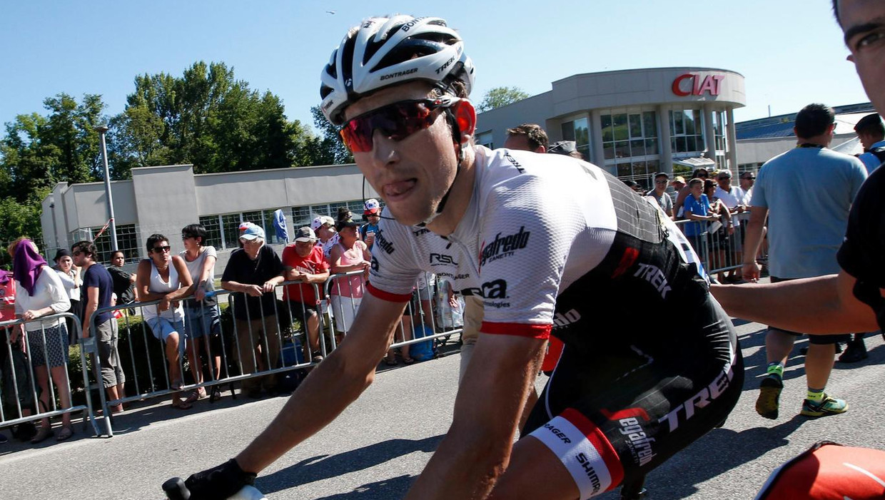 Bauke Mollema tijdens de Tour de France. Beeld photo_news