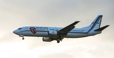 Privéjets van celebs stoten bakken CO2 uit, Boeing van The Rolling Stones blijkt één van de meest vervuilende toestellen
