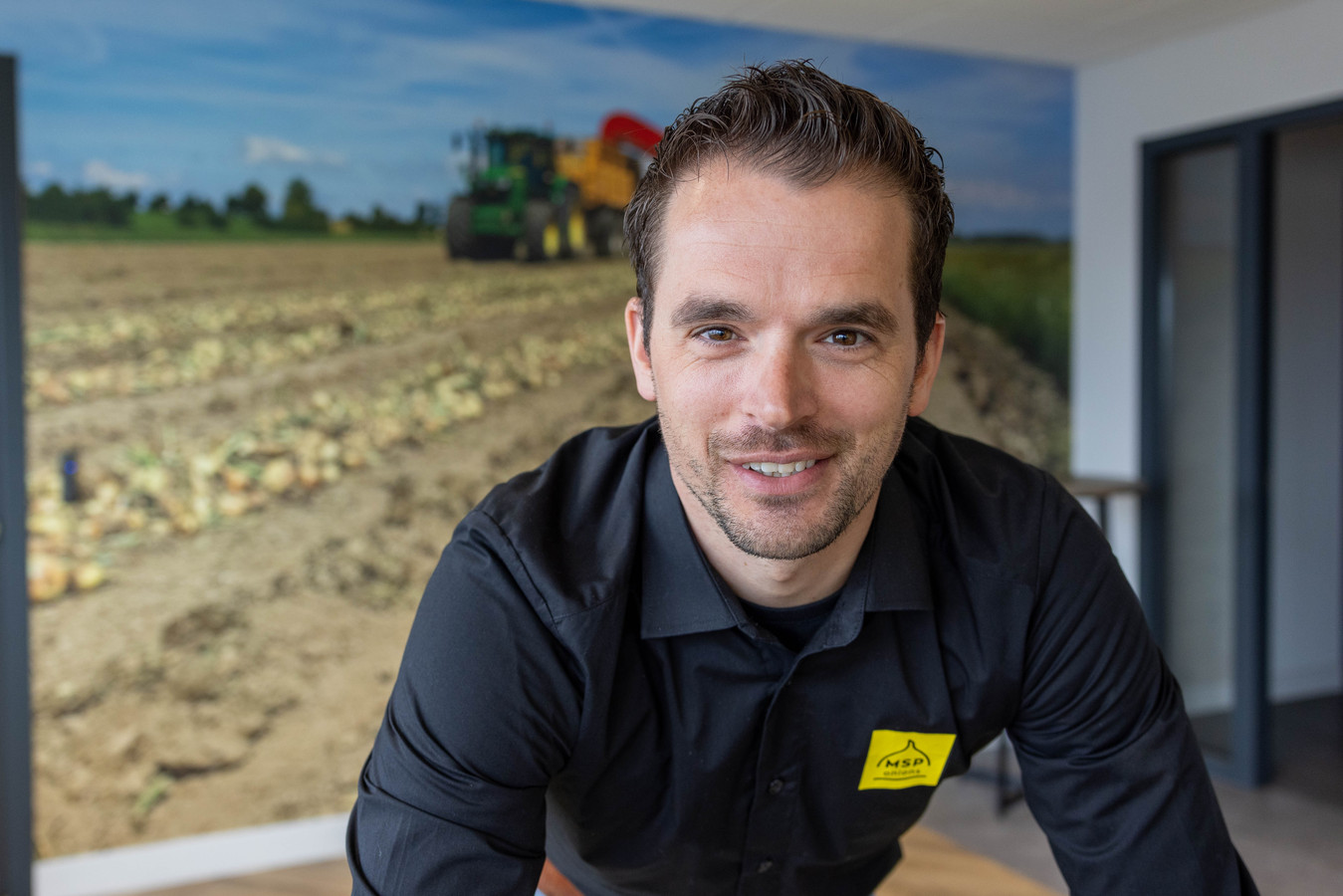 Lindert Moerdijk, verkoopmanager van MSP Gold, is de drijvende kracht achter het nieuwe sorteersysteem.