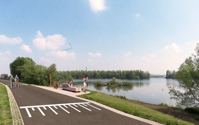 Een belevingspunt in de toekomstige Gastvrije Waaldijk