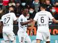 Premier but de la saison pour Jérémy Doku lors de la victoire de Rennes à Lorient
