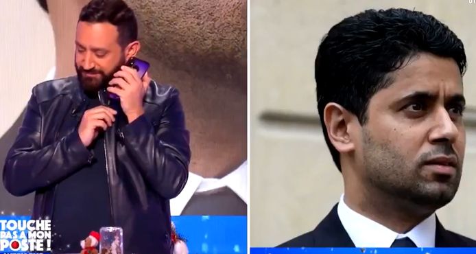 Cyril Hanouna et Nasser Al-Khelaïfi