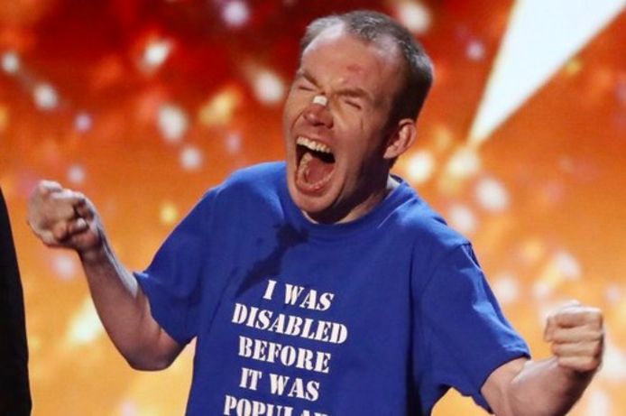 'Lost Voice Guy' wint 'Britain's Got Talent'.
