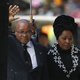 Boegeroep voor Zuma tijdens herdenking Mandela