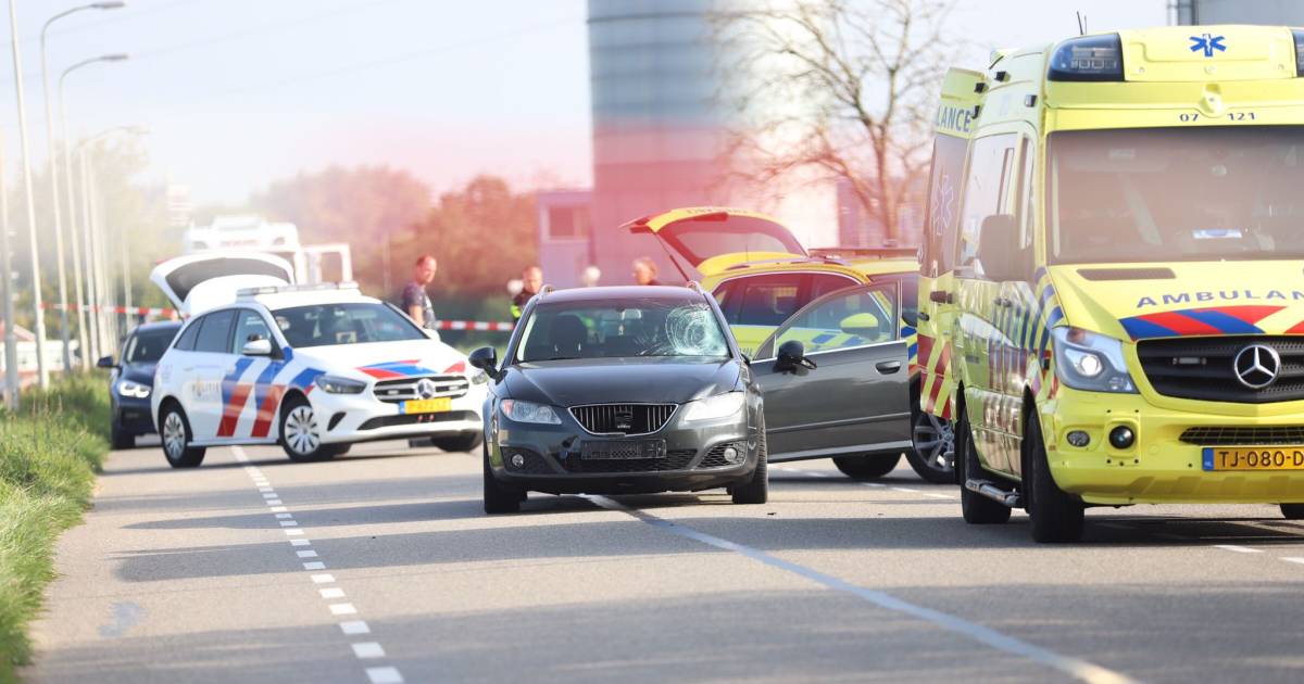 Fietser overlijdt na aanrijding met auto.