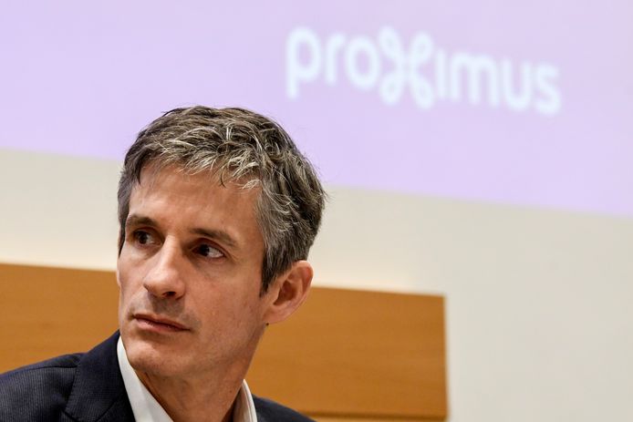 De kersverse CEO van Proximus, Guillaume Boutin.
