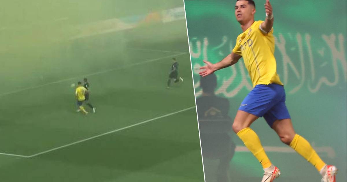 Cristiano Ronaldo schiet raak in rookpluimen in Saoedische topper Buitenlands voetbal AD.nl