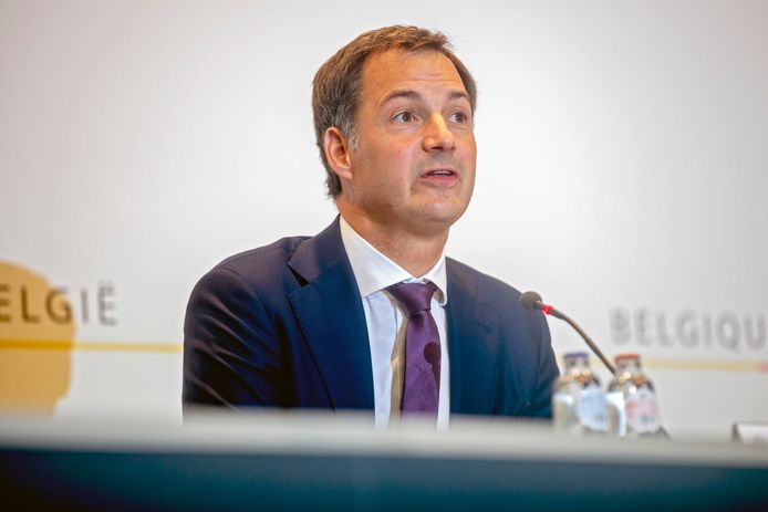Le Premier ministre Alexander De Croo.
