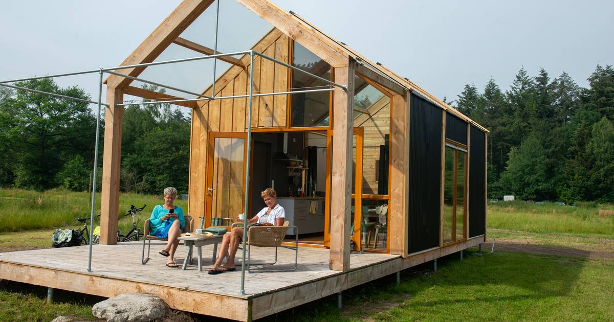 Slapen onder de sterren op natuurcamping Diffelen