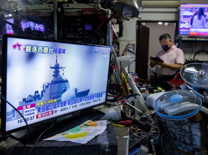 Taiwan: “Chinese oorlogsschepen opnieuw in onze wateren”