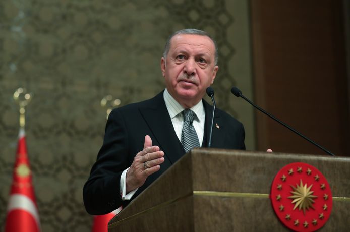 Turks president Recep Tayyip Erdogan