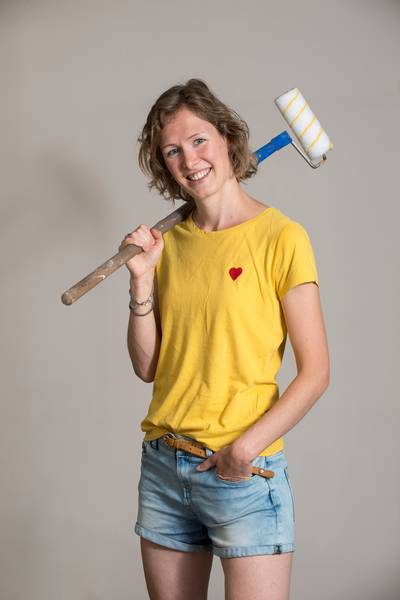 Fotografe Caitlin Sas: Net verhuisd en druk met klussen en opknappen