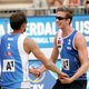Nummerdor/Varenhorst onderuit in Long Beach