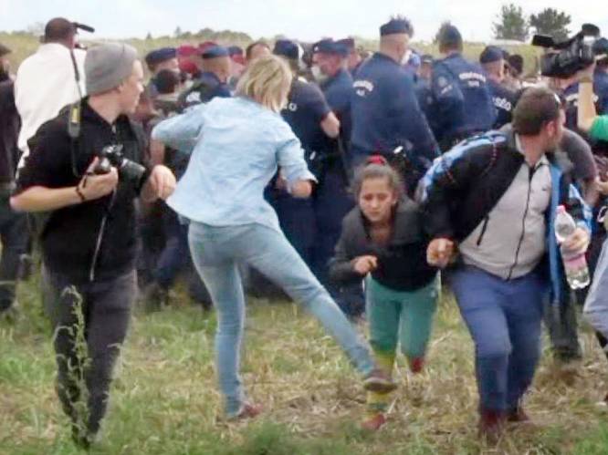 Hongaars Hooggerechtshof spreekt journaliste vrij die migranten liet struikelen