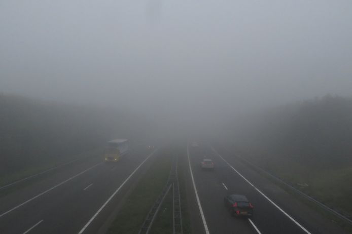 Mist in Zeeland.