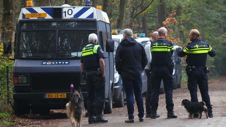 De politie zocht in november al in de omgeving van Paleis Soestdijk, maar trof toen niks aan. Beeld anp