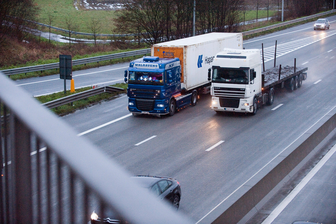 Les sociétés de transport belges continuent à frauder en recourant à des sociétés boîtes aux lettres, constate l’UBT-FGTB dans la cinquième édition de son livre noir sur le dumping social.