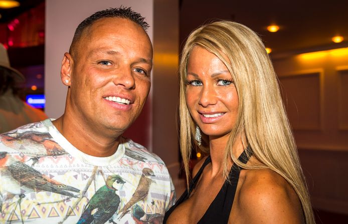 Samantha en haar ex Michael van der Plas in 2014.