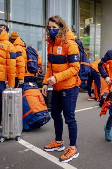 Foto's vertrek: Olympiërs naar Peking