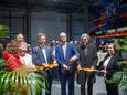 De officiële opening van het recyclagepark in Merelbeke.