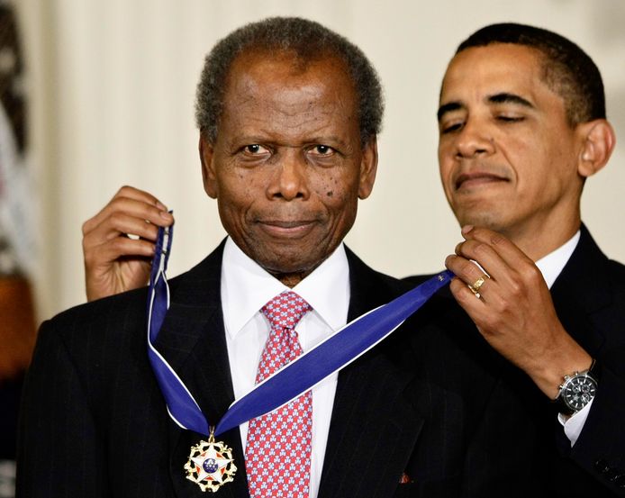 In 2009 ontving Poitier van toenmalig president Barack Obama de Presidential Medal of Freedom, de hoogste onderscheiding die namens de Verenigde Staten aan burgers wordt toegekend.