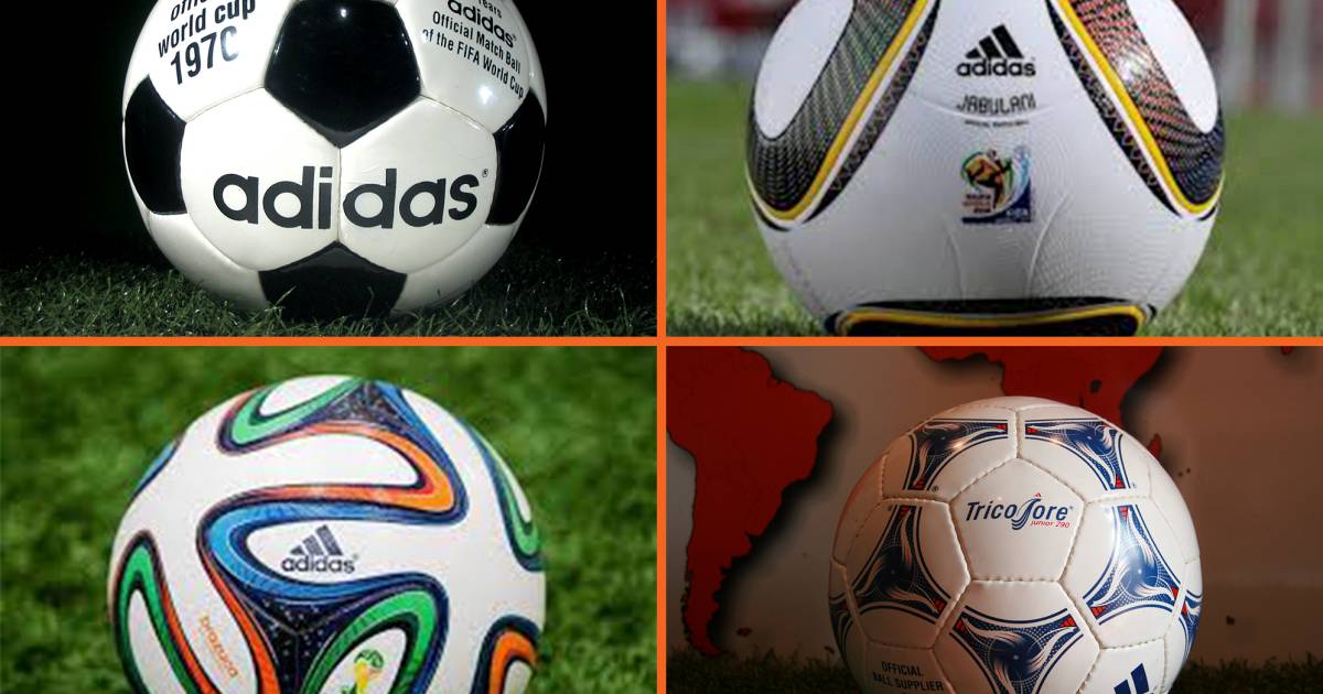 dier Haringen contrast Bekende WK-ballen: welke was de mooiste? | Buitenlands voetbal | AD.nl