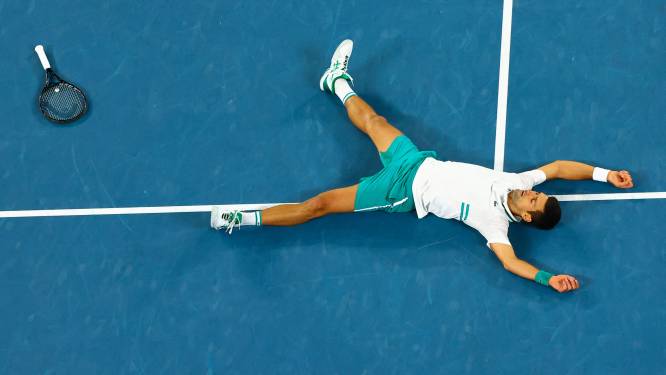 Djokovic hijgt Nadal en Federer in de nek na negende titel bij de Australian Open