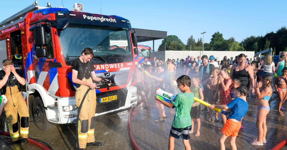 Brandweerkorpsen organiseren ‘waterfestijnen’