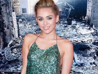 Miley Cyrus ziet villa in vuurzee opgaan en doneert half miljoen