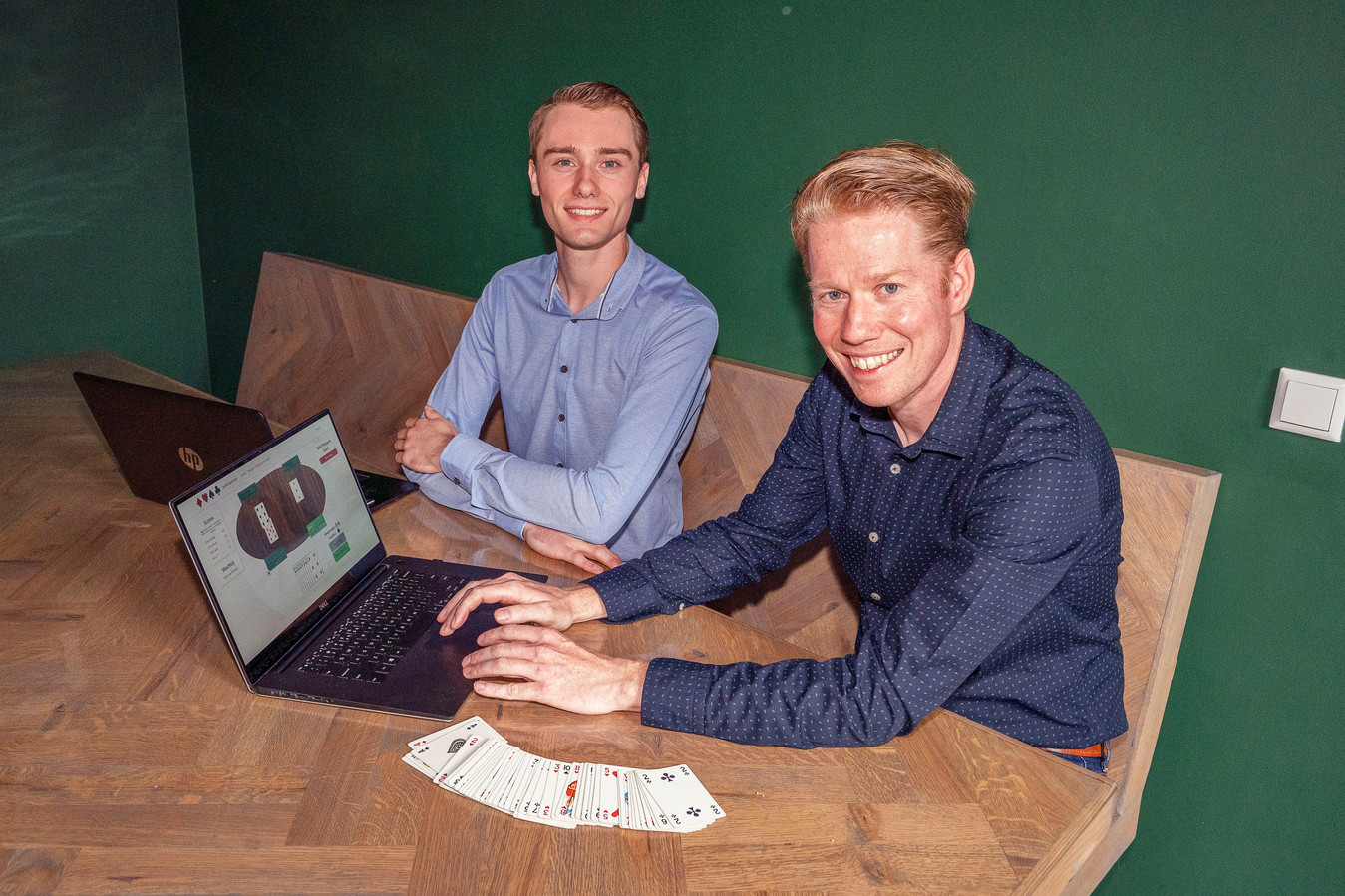 Jens Coenders en Edon van Asseldonk hebben een website ontwikkeld waarop gerikt kan worden.