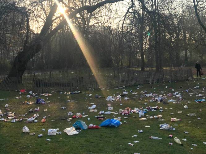 Gent is afval in Citadelpark beu en ruimt het voortaan niet meer op: “Hopelijk opent dit de mensen de ogen”