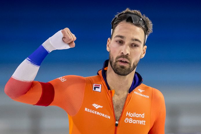 Kjeld Nuis onttroonde Thomas Krol als Europees kampioen op de 1500 meter.
