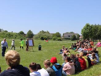 Kinderen sluiten milieuproject af met klimaatvriendelijke picknick