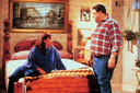 Roseanne Barr en John Goodman in de hitshow Roseanne.