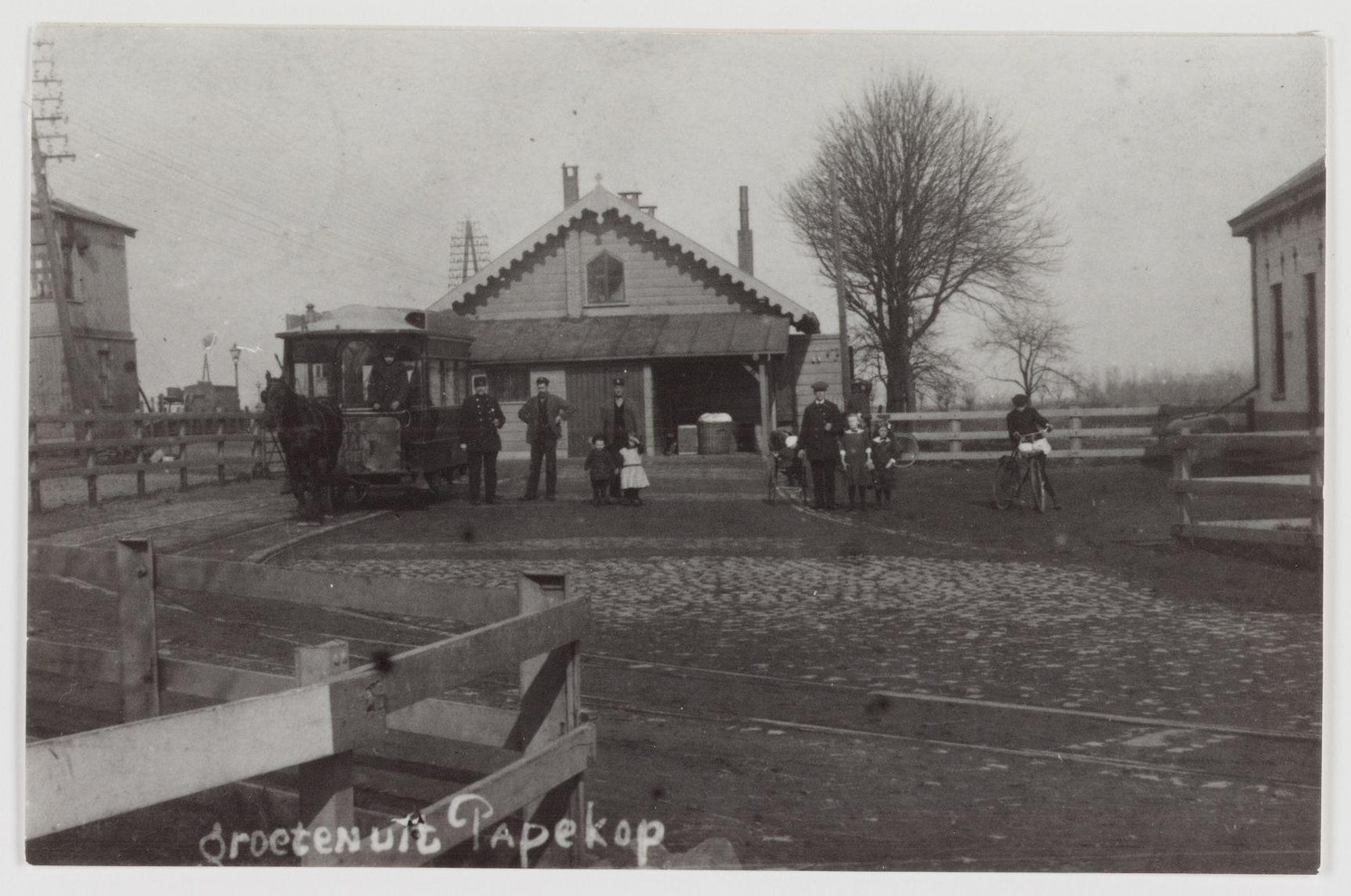 Het vroegere station Papekop/Oudewater