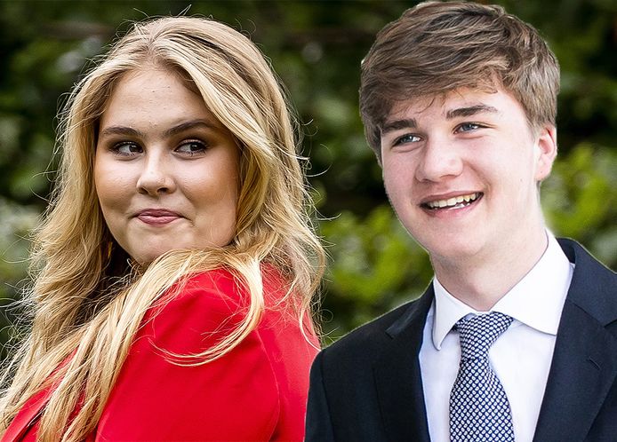 Zijn de Nederlandse kroonprinses Amalia en onze prins Gabriël een koppel?