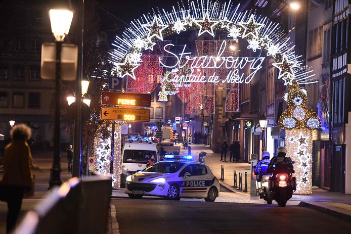 Bij de aanslag in Straatsburg in december vielen vijf doden en raakten elf anderen gewond.
