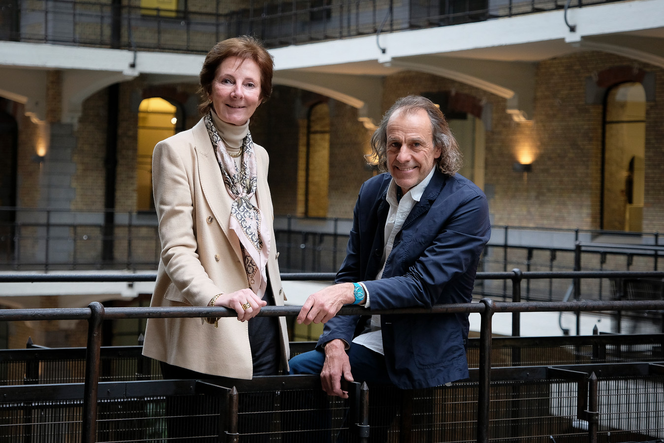 Alain Coumont (60), oprichter van Le Pain Quotidien, kijkt voorbij de