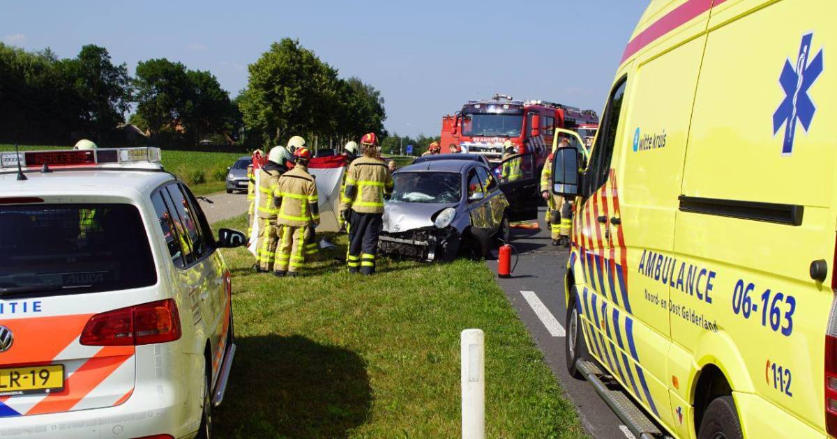 Meerdere gewonden bij ongeval op Kruisbergseweg in Keijenborg.