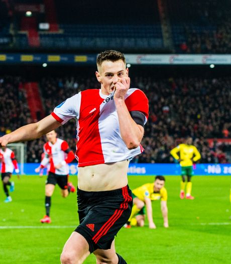 Trefzekere Bozeník verlengt ongeslagen reeks Feyenoord