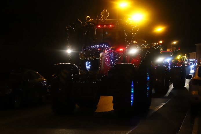 Verlichte tractoren Pajottenland