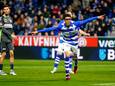 Zo zag Zwolle Younes Taha vaker: juichend, na weer een treffer van zijn kant.