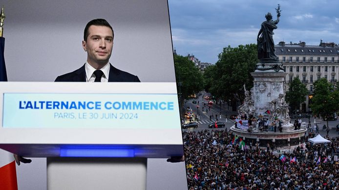 Le Rassemblement national en tête au premier tour des législatives en