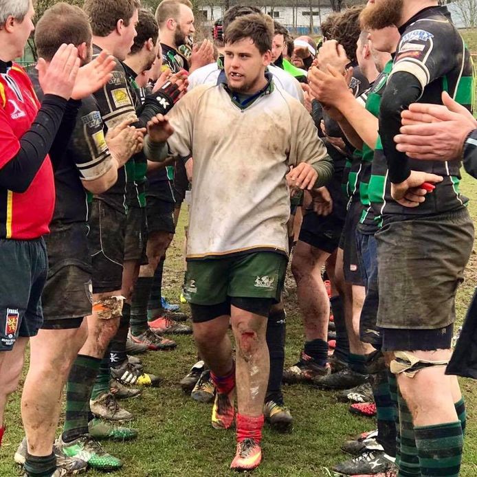 Student Axel Leroy (21) uit Spa speelde rugby bij de club Hautes-Fagnes-Malmedy. Hij overleed op 2 november 2018.